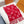 LV 25 Scarf 186CM Red Wool 293313
