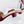CD 26s Slippers Burgundy Beige Cowhide 681590