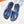 HM Men's Izmir Slide Blue Cowhide 231087