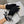 WOOL GLOVES BLACK ATTACHED BUTTERFLY BOW 215146