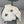 SET HAT AND SCARF IN WHITE WOOL 420824