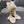 THREE-PIECE SET IN BEIGE FLEECE AND WOOL 433196
