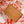 MULTI POCHETTE ACCESSOIRES 24 IN CORAL MONOGRAM TILES CANVAS GOLD HARDWARE