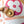 NEVERFULL MM 31 IN CORAL MONOGRAM TILES CANVAS