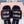 Miu Slippers Black Wool