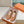 HM JET SNEAKER BROWN ORANGE CALFSKIN SUEDE