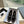 CC Moccasins Glossy Black Chain Lambskin