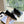 CC Moccasins Black Chain Suede And Fleece