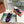 LP Weekend Walk Sneaker Black Purple Fur Suede 549512