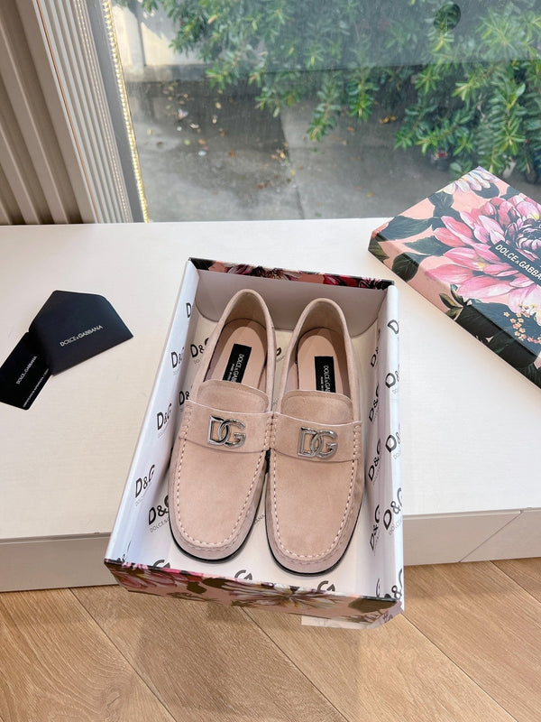 DC 25 Mary Jane Loafers Multicolor Suede 116946
