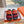 EXTRA SANDAL IN CHERRY RED MIX FIRE ORANGE CALFSKIN