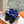 HM 25 Chypre Sandal Blue Suede Calfskin Silver H