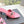 CAGOLE MID-HEEL MULES IN SHOCKING PINK CALFSKIN