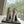 PLATFORM ANKLE STRAP HEELS IN BEIGE METALLIC ATTACHED RHINESTONES CALFSKIN
