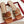 VT 2025 Cherryfic Leather Trimmed Slides Orange Sheepskin 286494