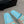 dad sandal mule cream raffia tiffany blue calfskin