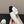 ballet flat flower white calfskin black patent calfskin