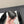 SL NOUR POINTED TOE BALLET BLACK SATIN