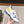 CC CLASSIC SNEAKER IN WHITE MIX COBALT BLUE LAMBSKIN