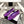CC Bow Ballet Flats Purple Suede 818102