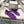 CC Bow Ballet Flats Purple Suede 818102