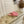 LP 26s Lock Charm Mules In Pink Suede