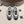 CC 25 Panda Sneakers White Black Calfskin 309073