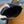 CLUTCH 22 WITH FF MOTIF IN DARK GRAY TEXTURED FABRIC AND BLACK LAMBSKIN TRIM
