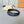 LV Circle 20mm Reversible Belt Silver Buckle Navy Blue Brown Leather