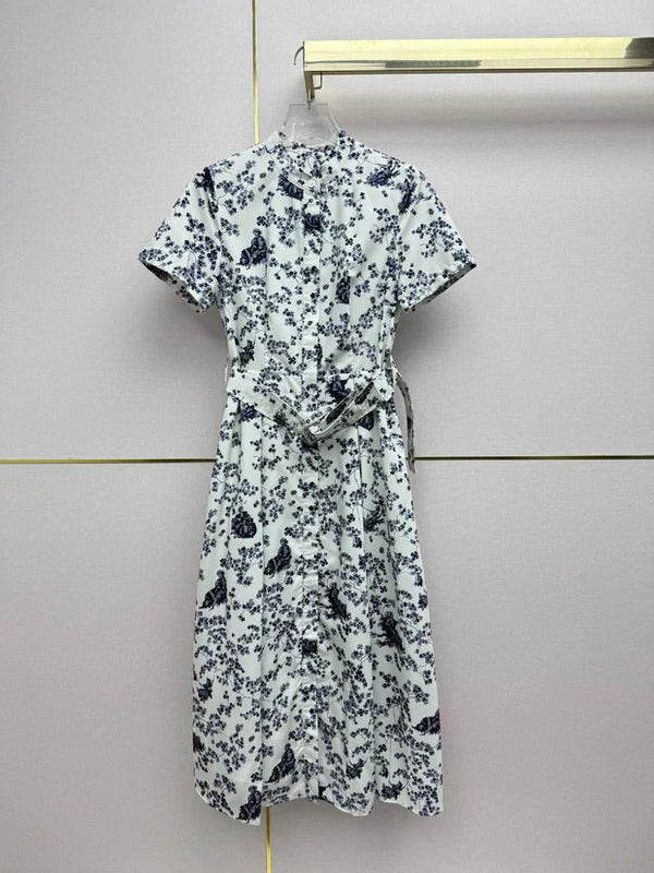 CD 2026 Floral Dress Polyester 396926