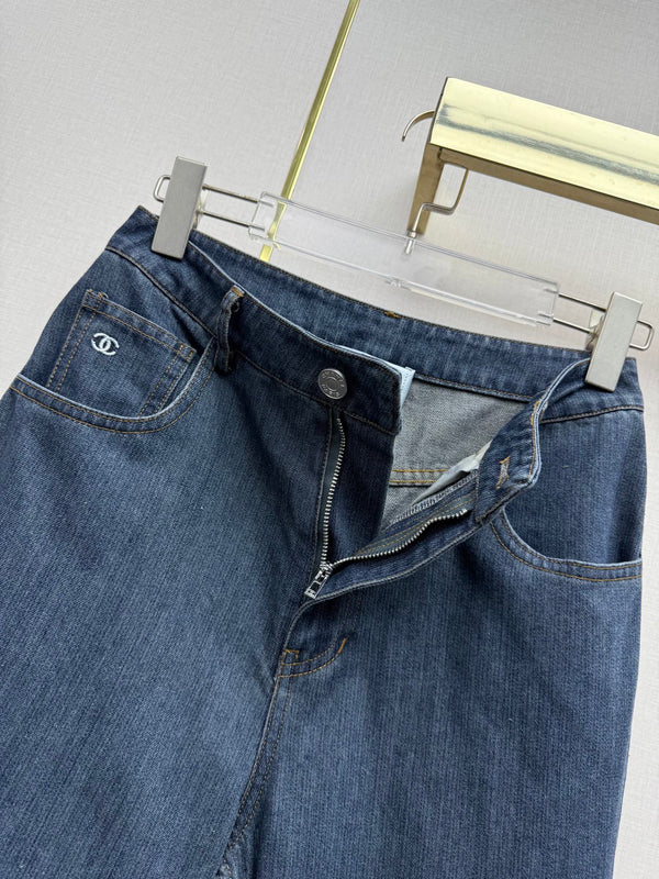 CC Fall Winter 2026 Straight Leg Jeans Dark Blue Denim 421781