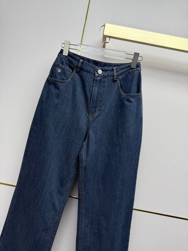 CC Fall Winter 2026 Straight Leg Jeans Dark Blue Denim 421781