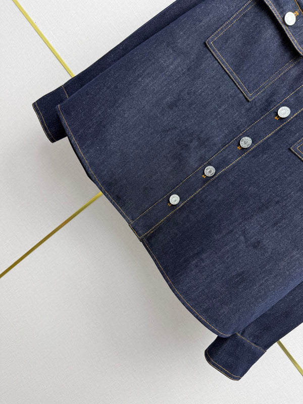 CC Fall Winter 2026 Shirt Jacket Dark Blue Denim 421786