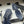 CC 25P Blue Black Quilted Denim
