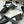 25S Embroidery Double C Mule 50mm Black Lambskin 247577