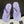 CC 25P Double C 1 Motif Thongs Sandal Purple Sheepskin 247700