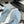 CC 25P Double C 1 Motif Thongs Sandal Baby Blue Sheepskin 247702