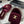 CC 25S Chain Ring Edge Buckle Bag Mule Sandal Wine Velvet 247584