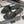 CC 25S Buckle Bag Mule Black Lace Fabric and Sheepskin 247589