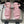 CC 25S Small Wedge Thick-Soled Sandal 10cm Pink Woven 247604