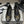 CC 25S 20mm Chain Bow Single Flat Black Velvet Sheepskin 247652