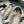 CC 25S 60mm Chain Bow Single Pumps White Sheepskin Black Grosgrain 247663