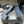 CC 25S 60mm Chain Bow Single Pumps Blue Denim Black Grosgrain 247665