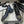 CC 25S 60mm Chain Bow Single Pumps Dark Blue Denim Black Grosgrain 247666