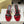 The Row 25S Strap High Heel Mule Sandals 85mm Red Snake Pattern Cowhide 286203