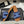 CL Marina Fringed Flat Mule In Blue Denim 319736