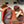 LP Sandal Beige Orange Brown Cowhide 312167