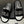 CC 25 Platform Slippers Black Velvet Sheepskin 334240