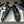 CC 25A Slingback Loafer Black Sherpa Calfskin