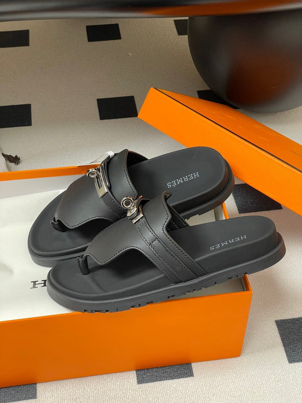 HM Empire Sandal Black Cowhide 377543